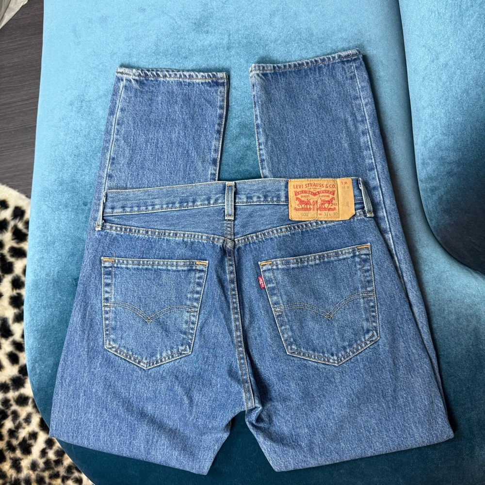 Levi's Classic Blue Straight Jeans
